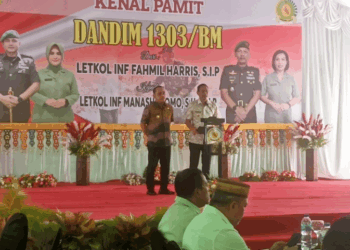 Weny Gaib Hadiri Acara Pisah Sambut Dandim 1303 Bolaang Mongondow