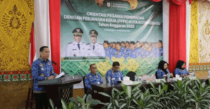 Wali Kota Weny Gaib Buka Kegitan Orientasi PPPK Kotamobagu