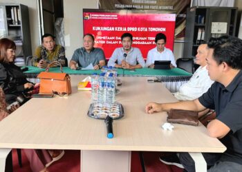 DPRD Kota Tomohon Kunjungi KPU Boltim, Konsultasi Soal Penataan Daerah Pemilihan